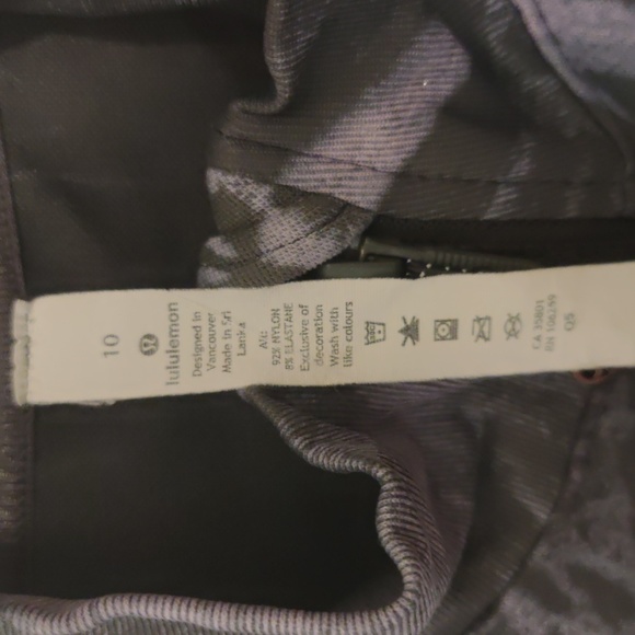 Lululemon Athletic Jacket Purple & Grey - Picture 4 of 8